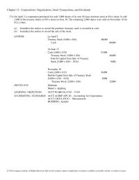 Chapter 13 What The Total Value Stockholders Equity 6 How