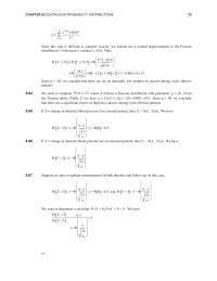 Accounting Chapter 5 Homework We instead use a normal approximation to the Poisson
