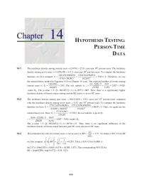 Accounting Chapter 14 Homework There is a significantly higher&nbsp;incidence density of breast