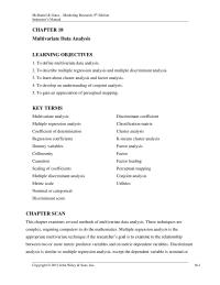 Sales Chapter 18 Homework&nbsp;The factors produced and the result of the factor