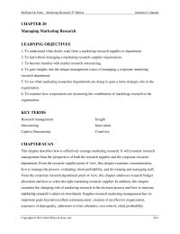 Sales Chapter 20 Homework Then The Researcher Moves His Her Next