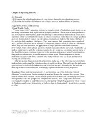 Communications Chapter 3 Homework What The Ethical Quality This Situation Ethical