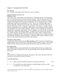 Communications Chapter 17 Homework You Should Use Your Thesis Statement Standard