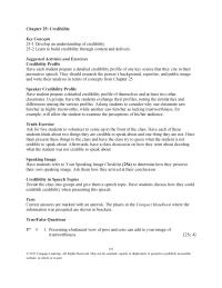Communications Chapter 25 Homework Effective Delivery During Your Speech Can Increase