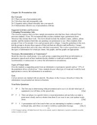 Communications Chapter 26 Homework There are places in a speech where a visual