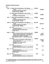 Accounting Chapter 7 Homework The portfolio of available-for-sale securities would be reported