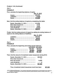 Accounting Chapter 8 Homework Sony Electric Statement Retained Earnings For Month
