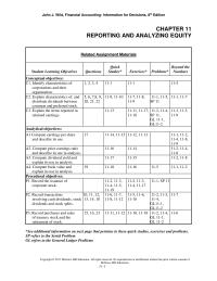Accounting Chapter 11 Homework Cumulative Noncumulative Dividend Cumulative Preferred Stock Has