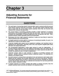 Accounting Chapter 12 Homework&nbsp;Examples are interest income that has been earned&nbsp;