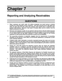 Accounting Chapter 42 Homework Revenues and expenses usually are not matched under