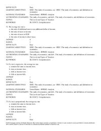 Economics Chapter 17 Compared to other countries, the U.S. federal government relies