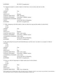 Economics Chapter 19 A bilateral monopoly is a market situation in which there is only
