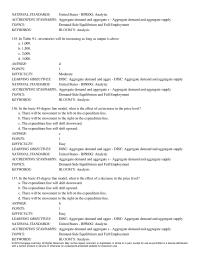 Economics Chapter 26 Which of the following occurs when party