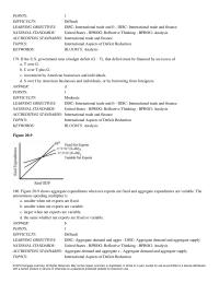 Economics Chapter 37 Explain how exchange rates affect the level of aggregate