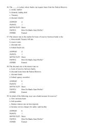 Banking Chapter 8 Basic topic so the how Banks Earn Profits factual 57 Which The Following