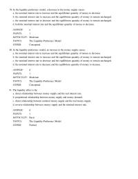 Banking Chapter 11 Basic microeconomic Foundations Money And The Friedman