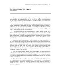 Communications Chapter 5 Homework According to Bosland, this test is subjective because