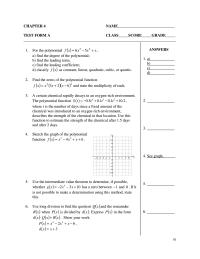 Mathematics Chapter 4 Use synthetic division to determine whether 2 is a zero of