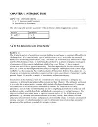 Civil Engineering Chapter 1 Homework Sampling Assessment Structural Strength Made Analyzing