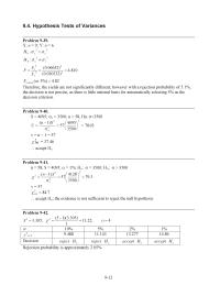 Civil Engineering Chapter 9 Homework Therefore, the yields are not significantly different