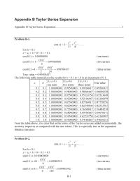 Civil Engineering Appendix B Homework From the table above, it is clear that as the terms