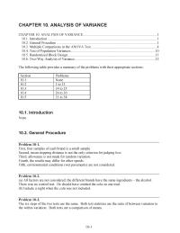 Civil Engineering Chapter 10 Homework All factors are not considered; the different brands