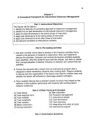 Special Education Chapter 3 Chapter 3 When Difficult Tasks Are Presented Lesson The