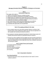 Special Education Chapter 9 Many Persistent Learning And Behavior Problems Are
