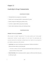 Speech Chapter 12 Homework Choosing The Right Approach Deal With Both