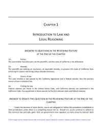 Business Law Chapter 1 Homework Court Opinions Pages 2122 Majority Opinion