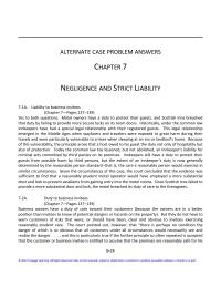 Business Law Chapter 7 Homework that the customer or business invitee is entitled to