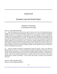 Business Law Chapter 9 Homework The Court Also Acknowledged That Mcfarland Was