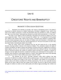 Business Law Chapter 12 Homework Bankruptcy Not Easy For Debtors And Seems