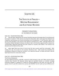 Business Law Chapter 15 Homework There Exception However The Main Purpose Accepting
