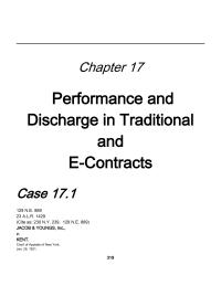 Business Law Chapter 17 Homework May 31 2005 Before The Parties Executed