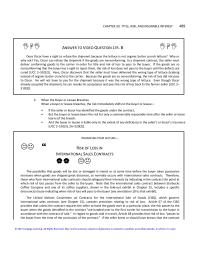 Business Law Chapter 20 Homework If the seller or lessor has identified the goods