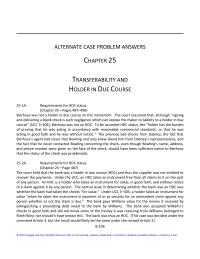 Business Law Chapter 25 Homework The Appellate Court Noted That Under Ucc