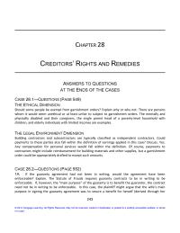 Business Law Chapter 28 Homework Janes Foreclose The Real Estate Satisfy The