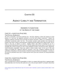 Business Law Chapter 33 Homework The Use His Personal Car Has Effect