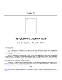 Business Law Chapter 35 Homework The scene explores the parameters of religious accommodation