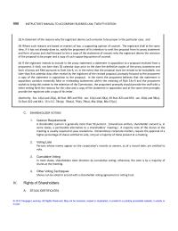 Business Law Chapter 40 Homework Shareholders 995 Complies With Managements Fiduciary Duties
