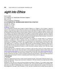 Business Law Chapter 40 Homework Delaware Corporationsfn18 Fn17 Alternatively Even The Court