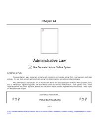 Business Law Chapter 44 Homework The Apa Provides For Judicial Review Most
