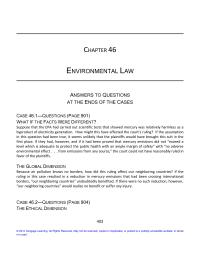 Business Law Chapter 46 Homework Smp Was Adopted Violation Nepa The Court