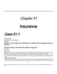 Business Law Chapter 51 Homework Co Centennial Insurance Co 117 Wash2d 37