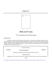 Business Law Chapter 52 Homework The Testators Esignature Would Different Form Even