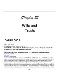 Business Law Chapter 52 Homework Caveators Presented Evidence Testators Intent Other Than