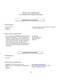 Business Law Supplement L Homework Landmark Cases And Statutes Business Law And