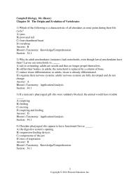 Biology & Life Sciences Chapter 34 The fish fills this version by swimming to the surface