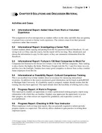 Communications Chapter 9 Homework Feasibility Report Health And Wellness Perks Top